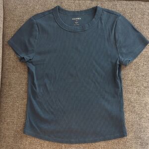 Old Navy Blue Fitted Tee